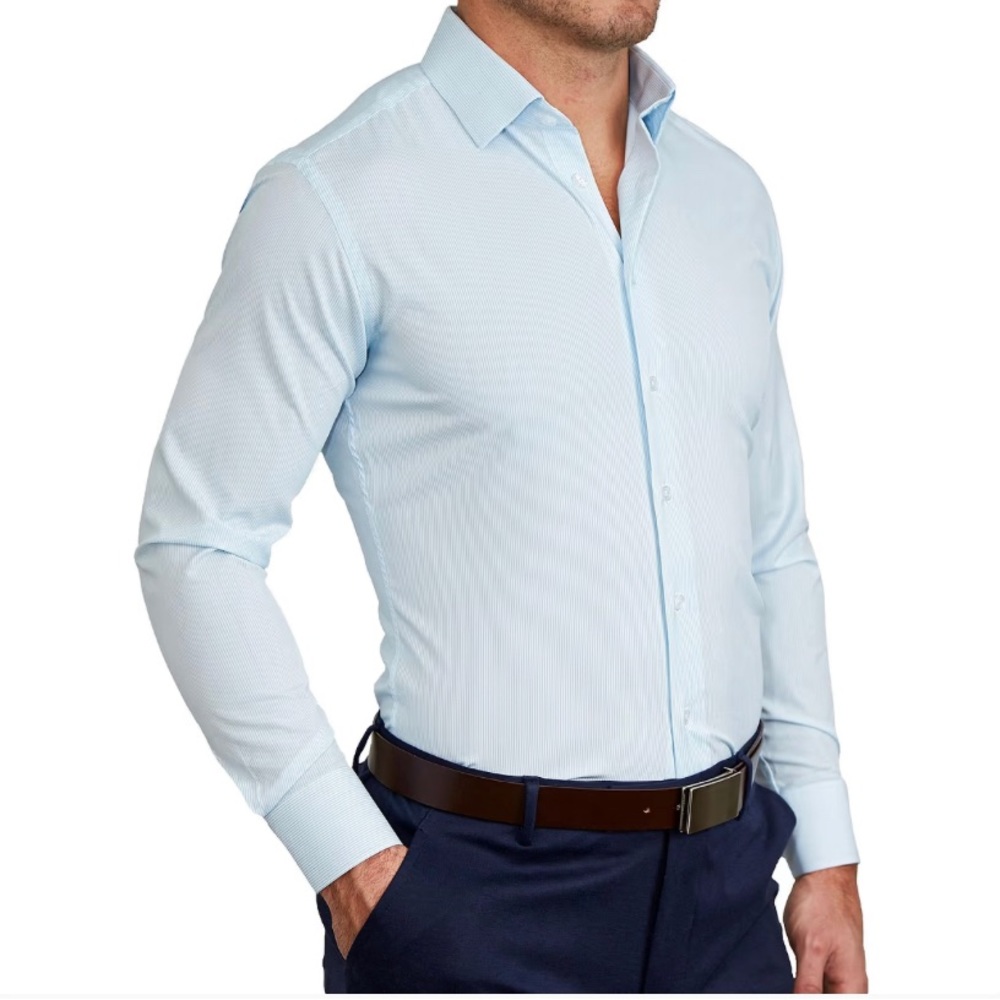 Men's Light Blue Dress Shirt